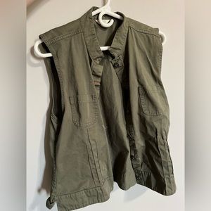 GREEN ARMY VEST
